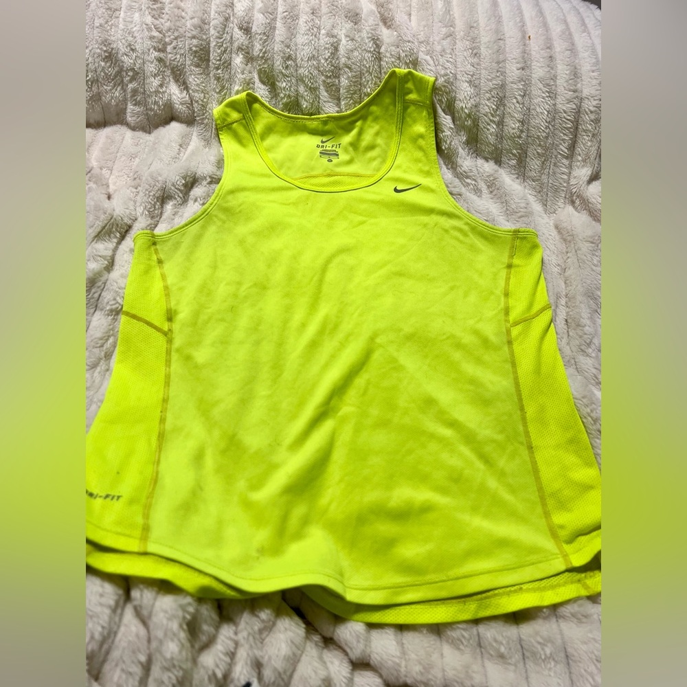 Nike Dri-Fit High Visibility Running Tank *See Photos